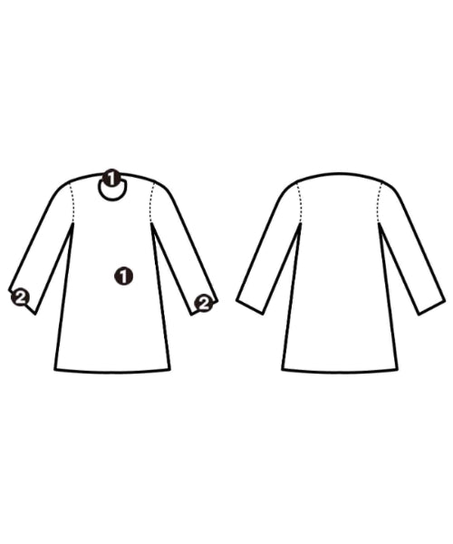 HYKE Shirtdresses