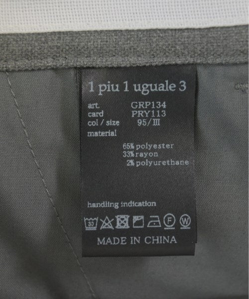 1piu1uguale3 Trousers