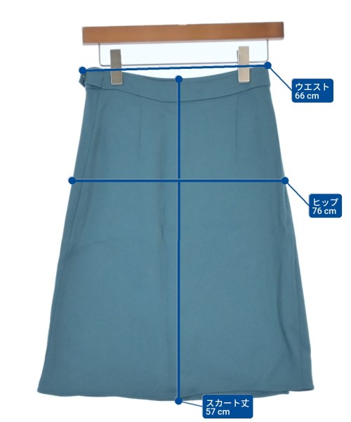 HERMES Knee length skirts
