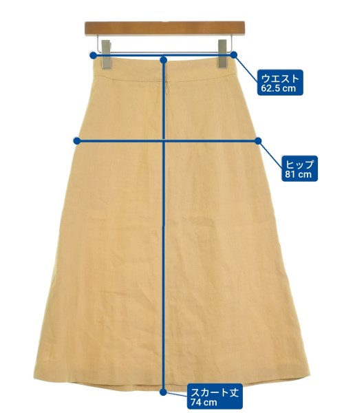 HERMES Knee length skirts