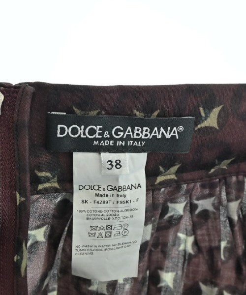 DOLCE&amp;GABBANA Knee length skirts