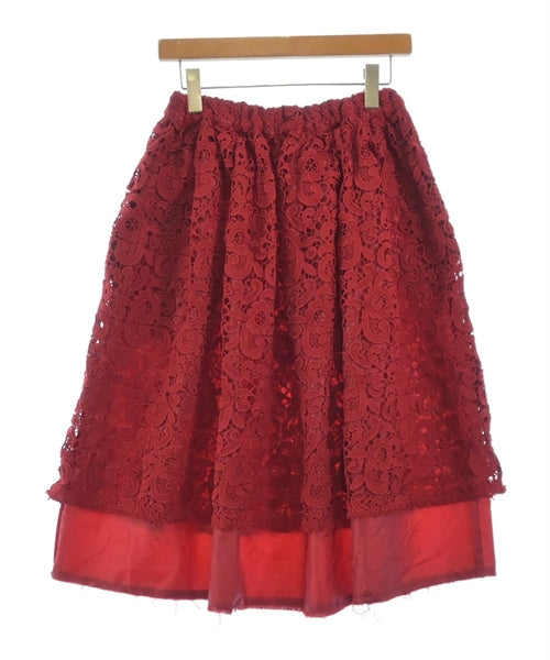 COMME des GARCONS COMME des GARCONS Knee length skirts