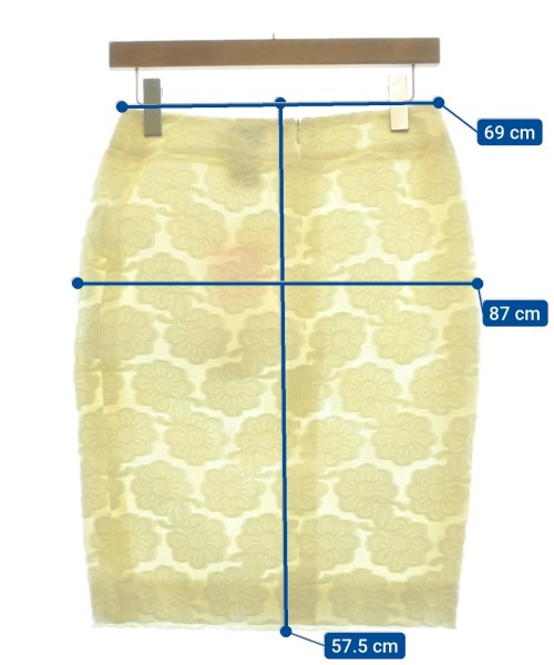 CHANEL Knee length skirts