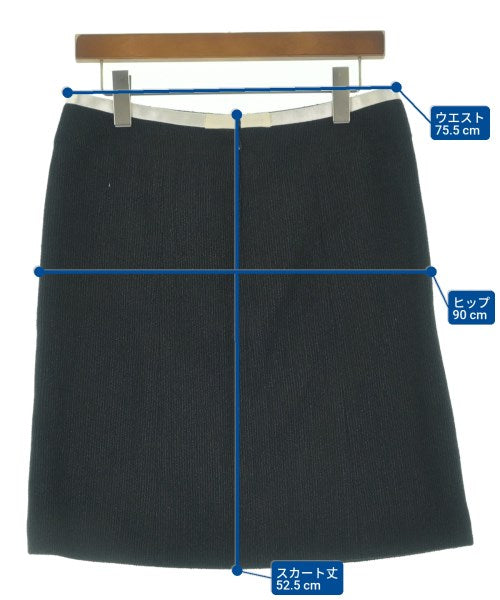 CHANEL Knee length skirts