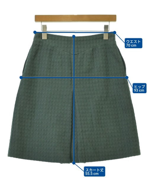 CHANEL Knee length skirts