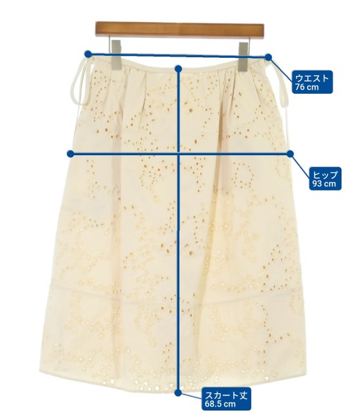 JIL SANDER Knee length skirts